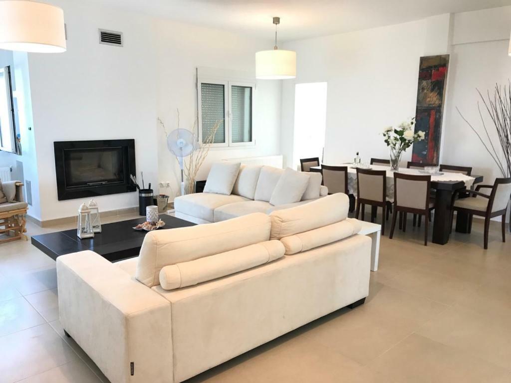 Villa Korais Luxury 3Br Apt With Sea View เทสซาโลนิกิ ภายนอก รูปภาพ
